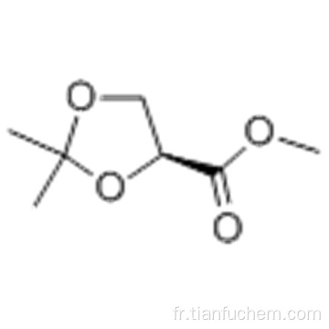 ESTER METHYLIQUE D&#39;ACIDE ALPHA, BETA-ISOPROPYLIDENE-L-GLYCERIQUE CAS 60456-21-5